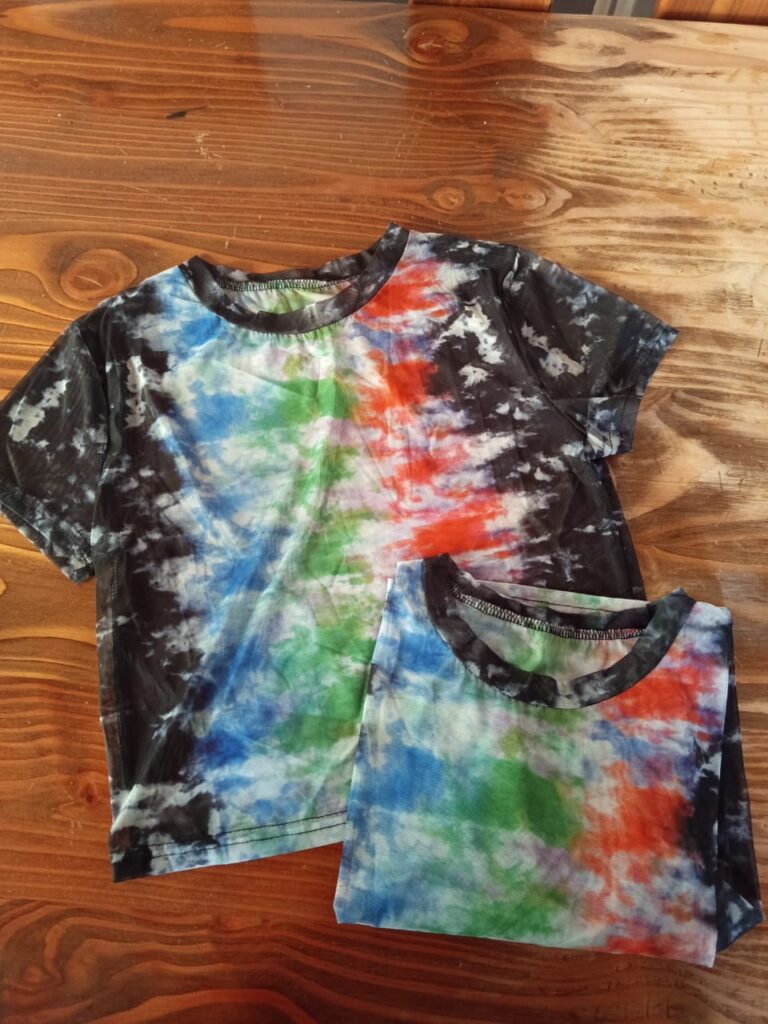 Polera niña transparente